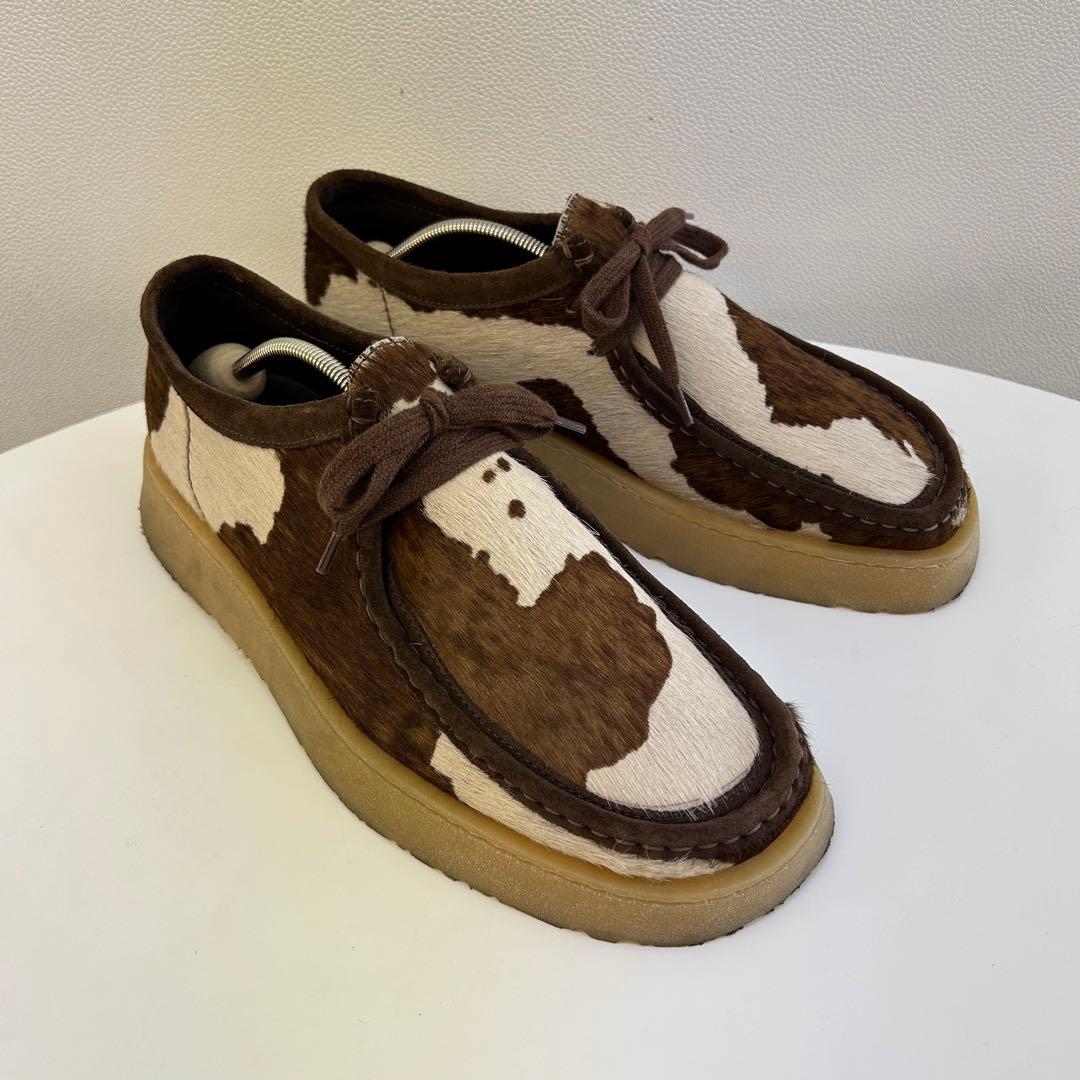 【極美品 激レア】Clarks × ZARA ワラビー ハラコ 定3.5万 43