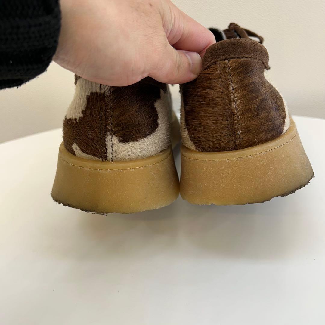 【極美品 激レア】Clarks × ZARA ワラビー ハラコ 定3.5万 43