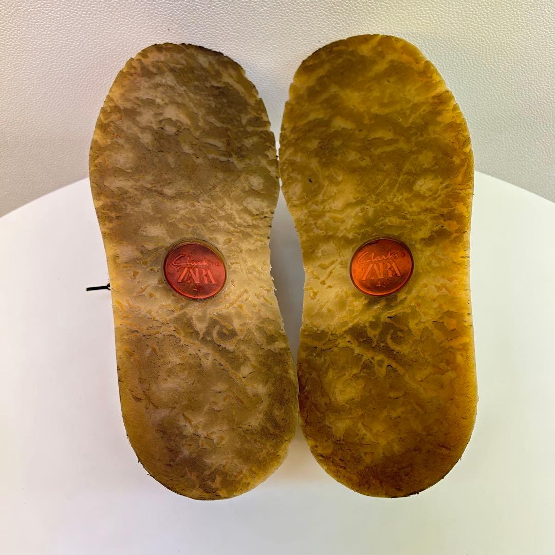 【極美品 激レア】Clarks × ZARA ワラビー ハラコ 定3.5万 43