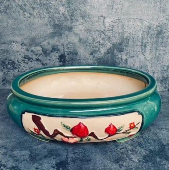 超人気 盆栽鉢 青磁鉢 山野草鉢 多肉植木鉢 小品大品盆栽鉢