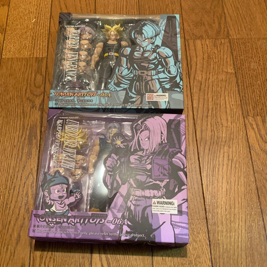 海外限定　Tonsen Art Toys トランクス 05A 06A 2体セット Tonsen ArttoysのTrunksはtamashiiを恥ずかしくさせたね（もっと詳しく