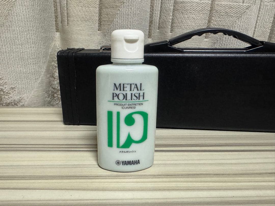 モ*読様 初心者向け ニッケルメッキ フルート C足部管 メタルポリッシュ付き