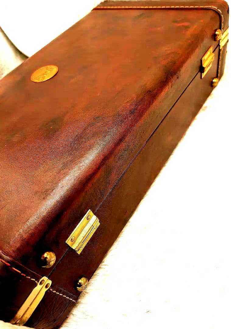 値下げ●Bach バッグ 希少◆B♭トランペットシングルケース ブラウン