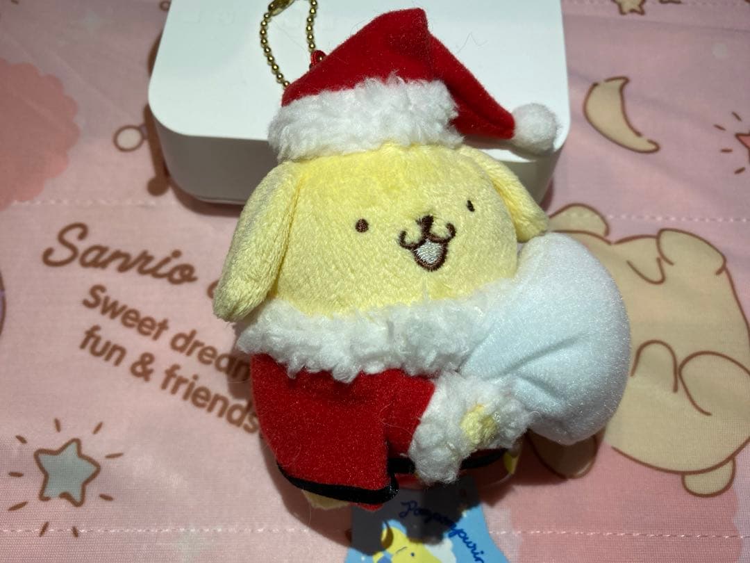 レア】ポムポムプリン サンタ衣装マスコット