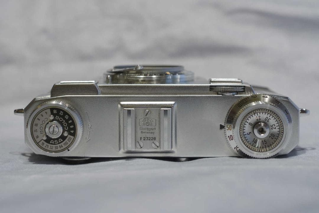 コンタックス Ⅱa カラーダイヤル レンジファインダーカメラ 動作良好