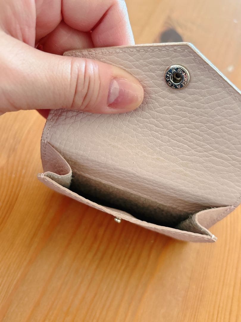 ともさかりえ⭐︎MYWEAKNESS 三つ折り財布/PALE PINK