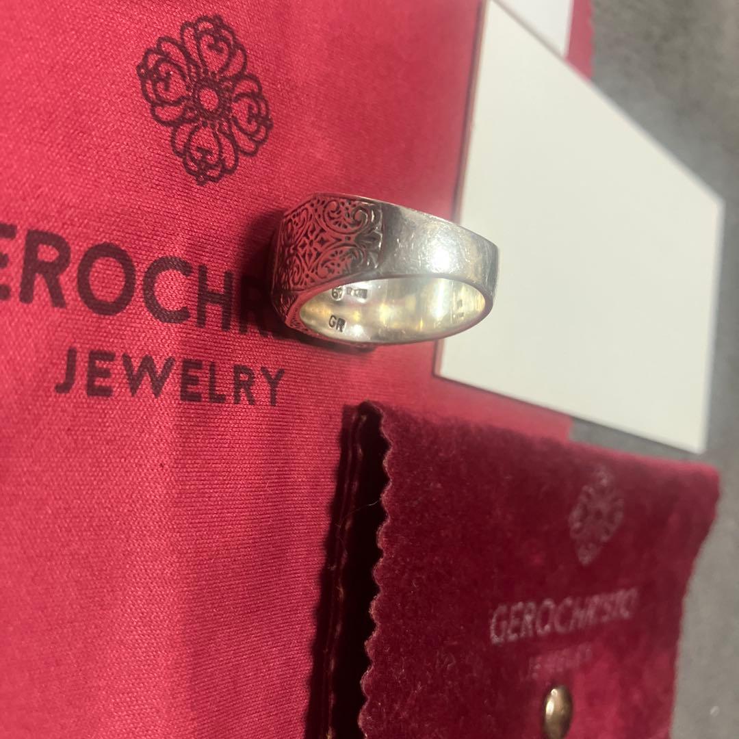 ジェロクリスト　Gerochristo リング　指輪　赤　レッド　0707