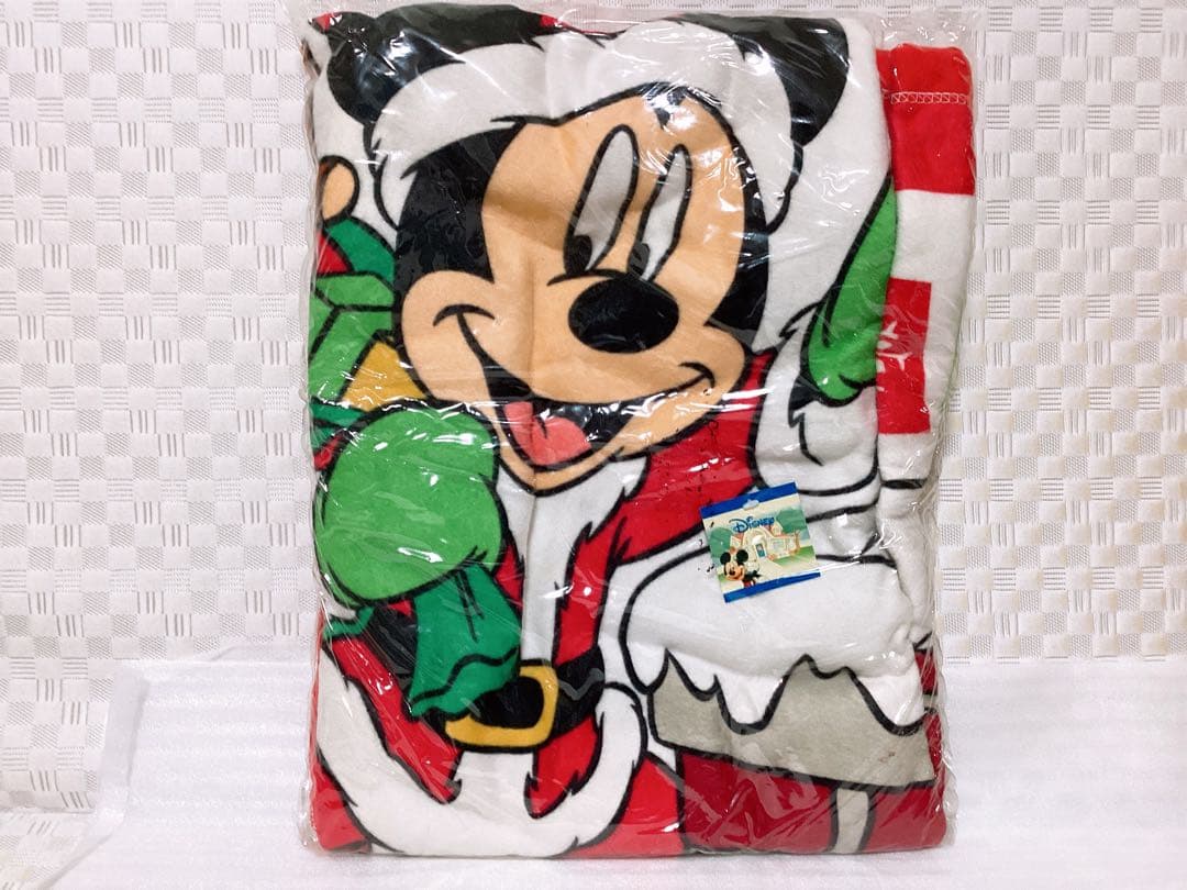 平成レトロ ❤︎Mickey Mouse ミッキーマウス❤︎ クリスマス 特大タオル