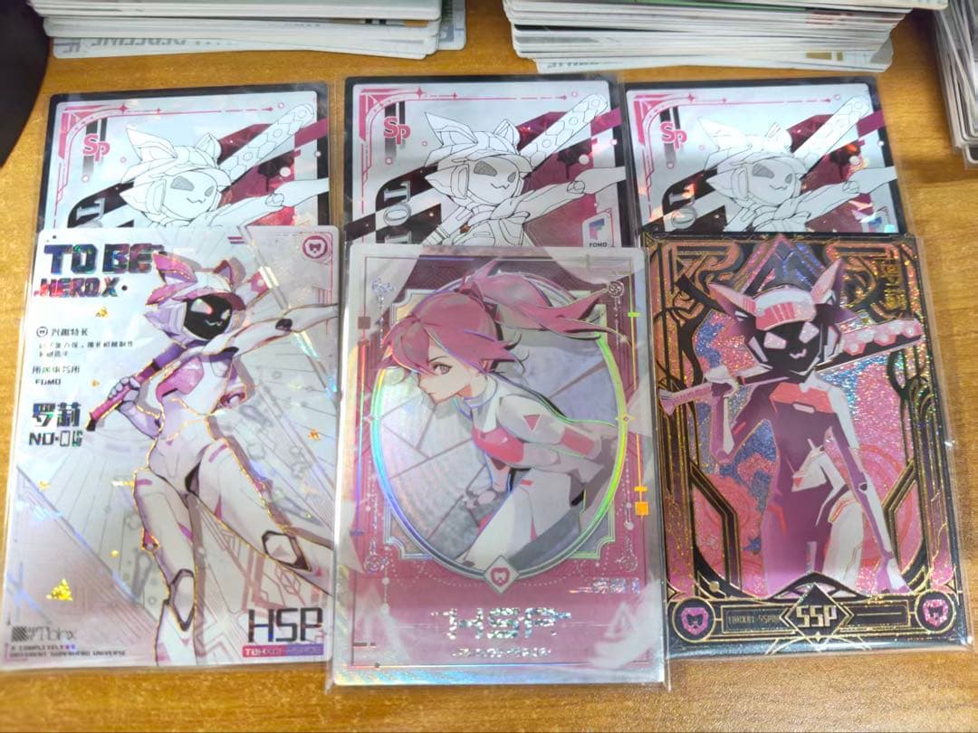 TO BE HERO X ロリ 中国カード会社コレクションカード アクリル