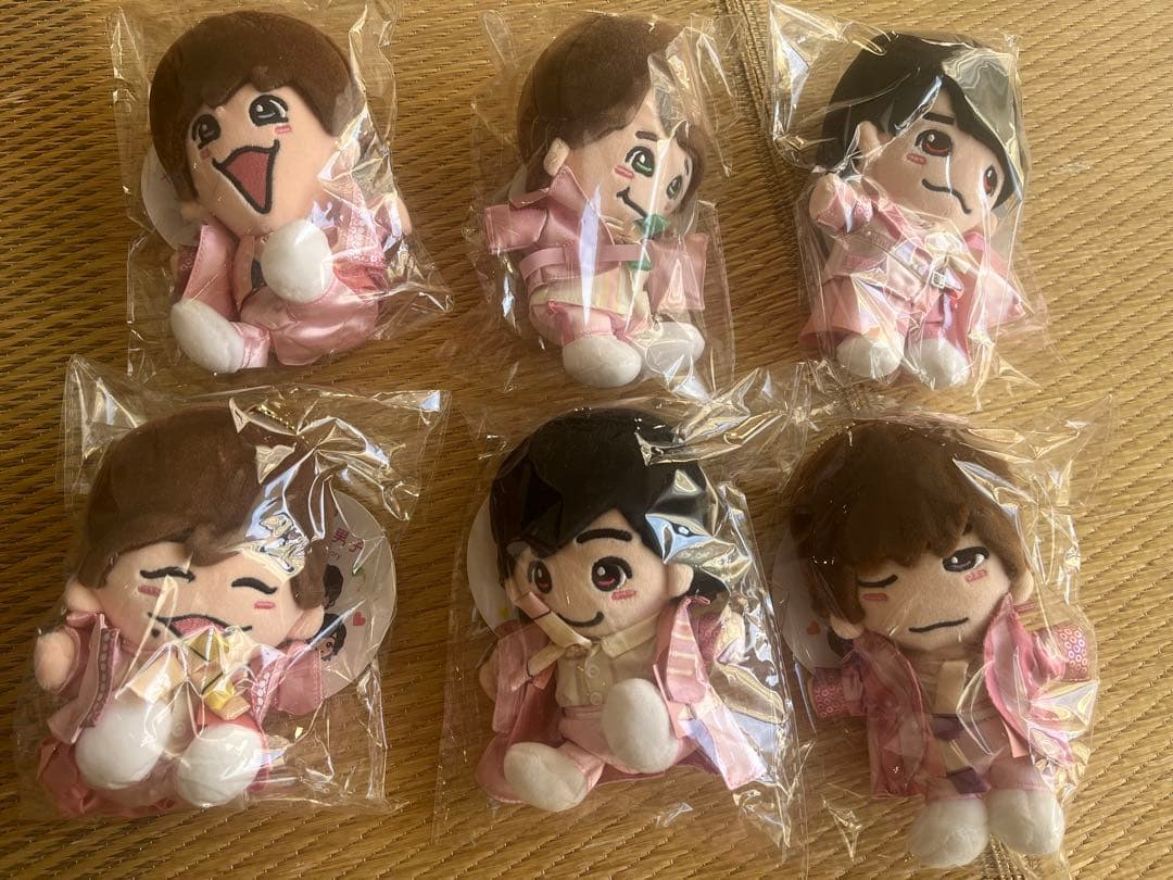 なにわ男子ちびぬい初心LOVEバージョン6人セット