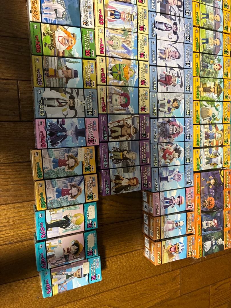 ワンピース　ワールドコレクタブルフィギュア　108個　ワーコレ