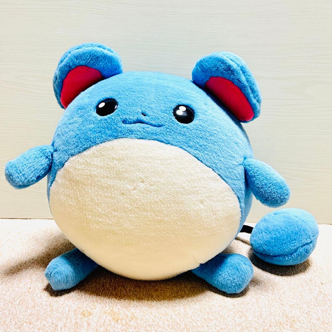 レア】 ポケモン 等身大 ぬいぐるみ マリル 1/1 マスコット ポケセン