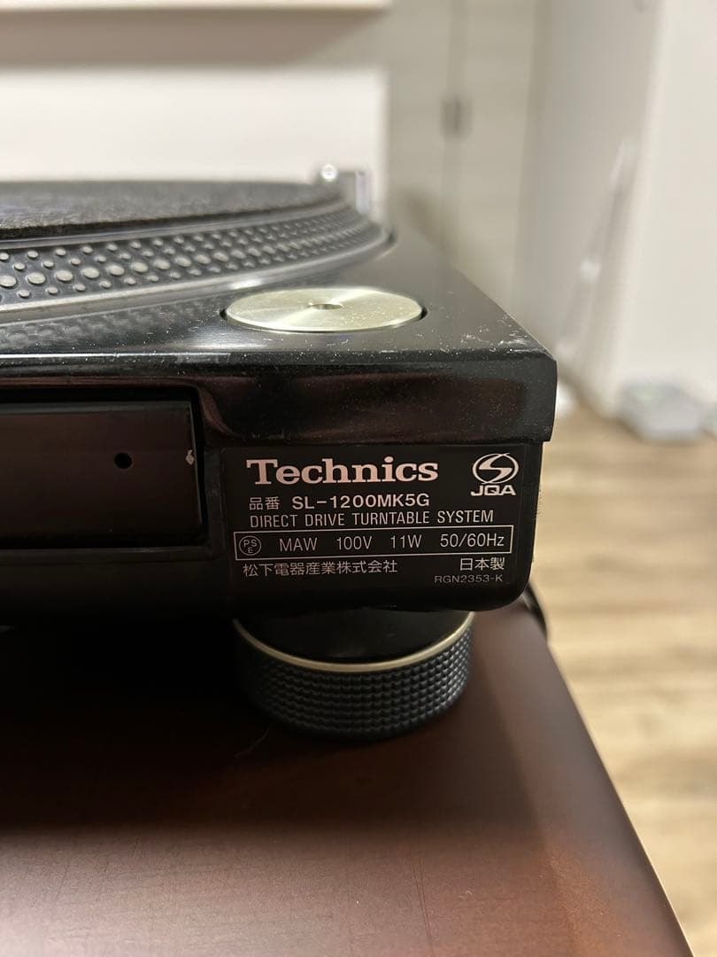 希少Technics SL-1200 MK5G ターンテーブル Technics SL-1200 MK5