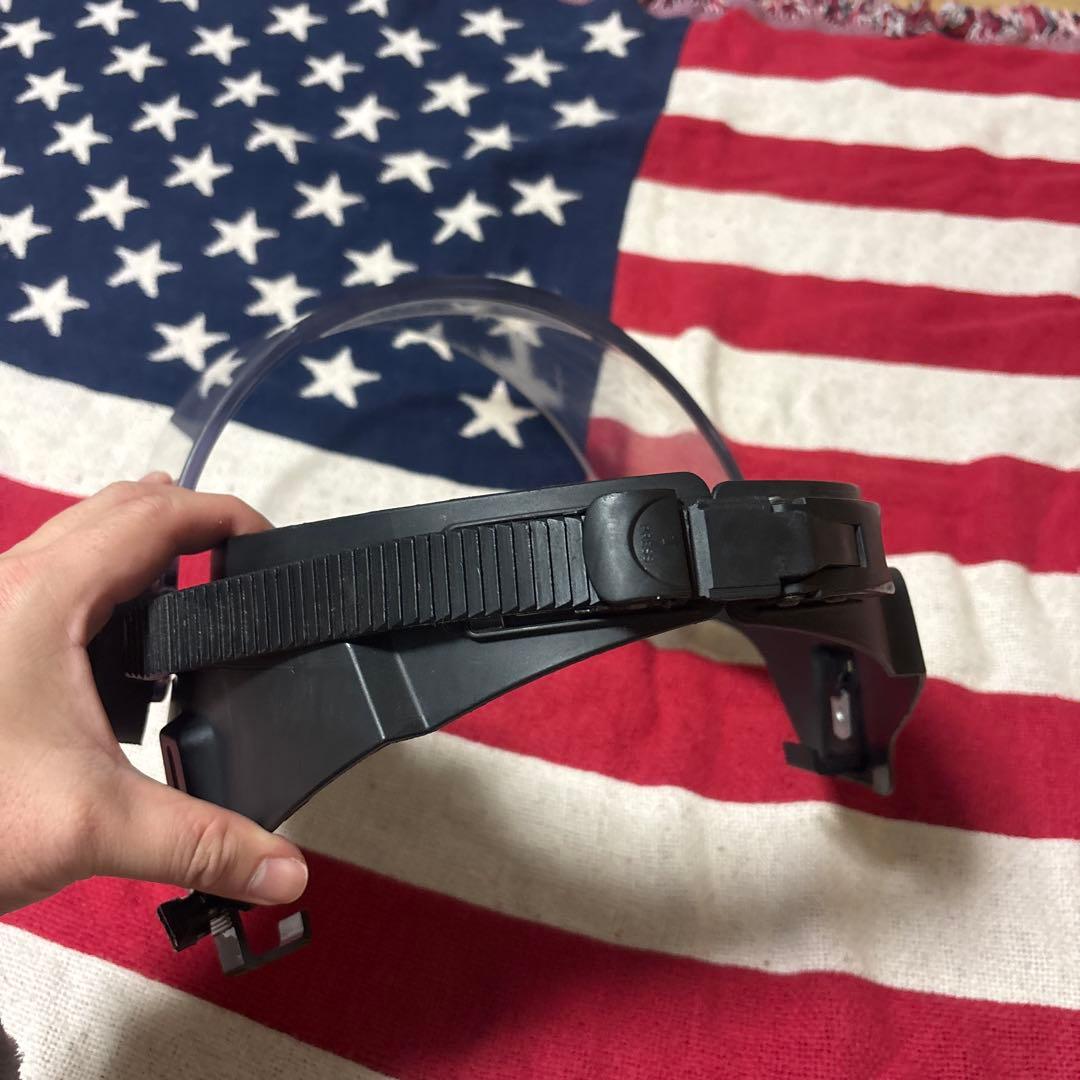 実物PAULSONフェイスシールド米警察装備CAGE CODE12858 B36 - メルカリ