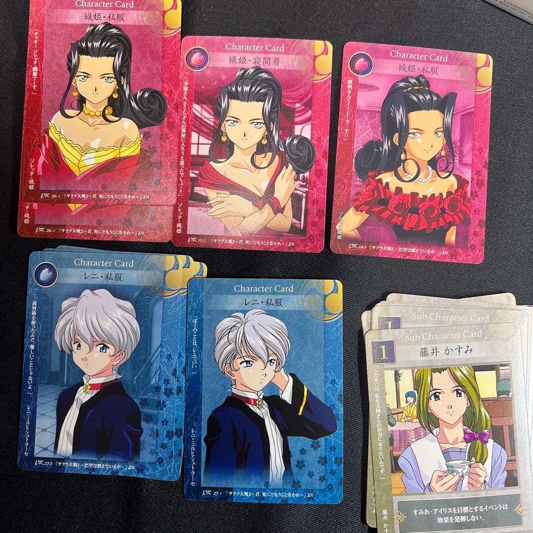 サクラ大戦 カードゲーム　プロモーションカード&大会、景品一式