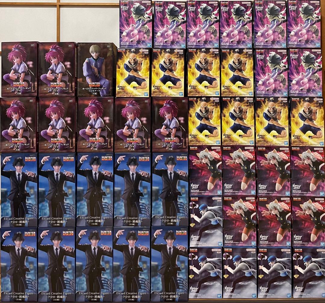 HUNTER×HUNTER ハンターハンター フィギュア まとめ売り46個セット 未