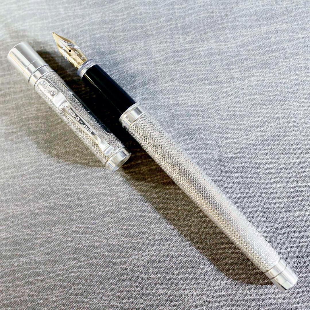 ヤードオレッド 万年筆 バイスロイ バーレイ スターリングシルバー 925