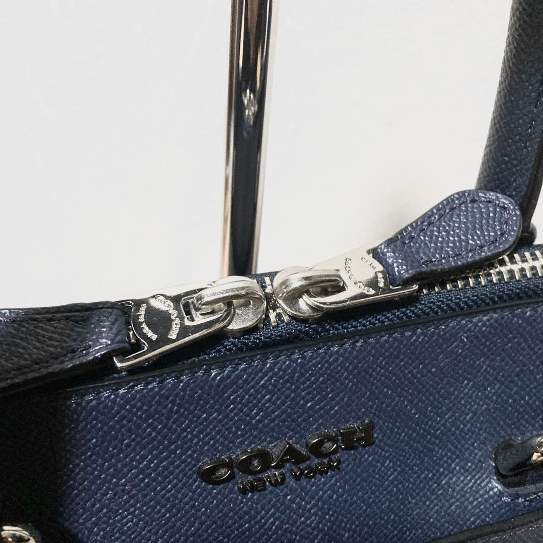 超美品 COACH ベケット ビジネスバッグ レザー ブリーフケース
