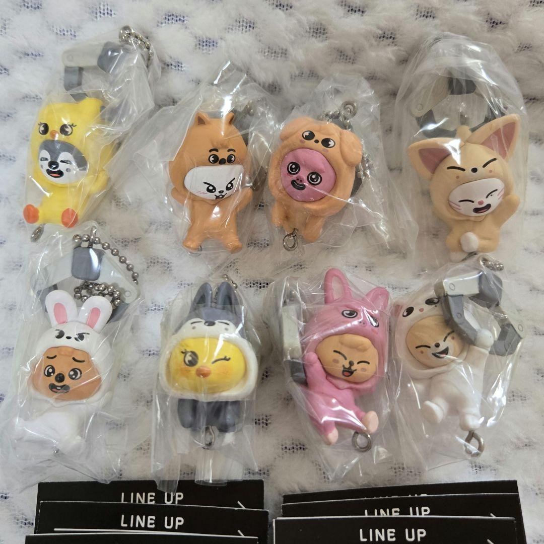 SKZOO つまんでつなげてマスコット vol.2 ガチャ 8種 コンプリート