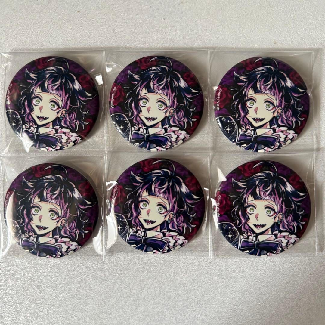 あくねこ ラムリ 缶バッジ 初期缶