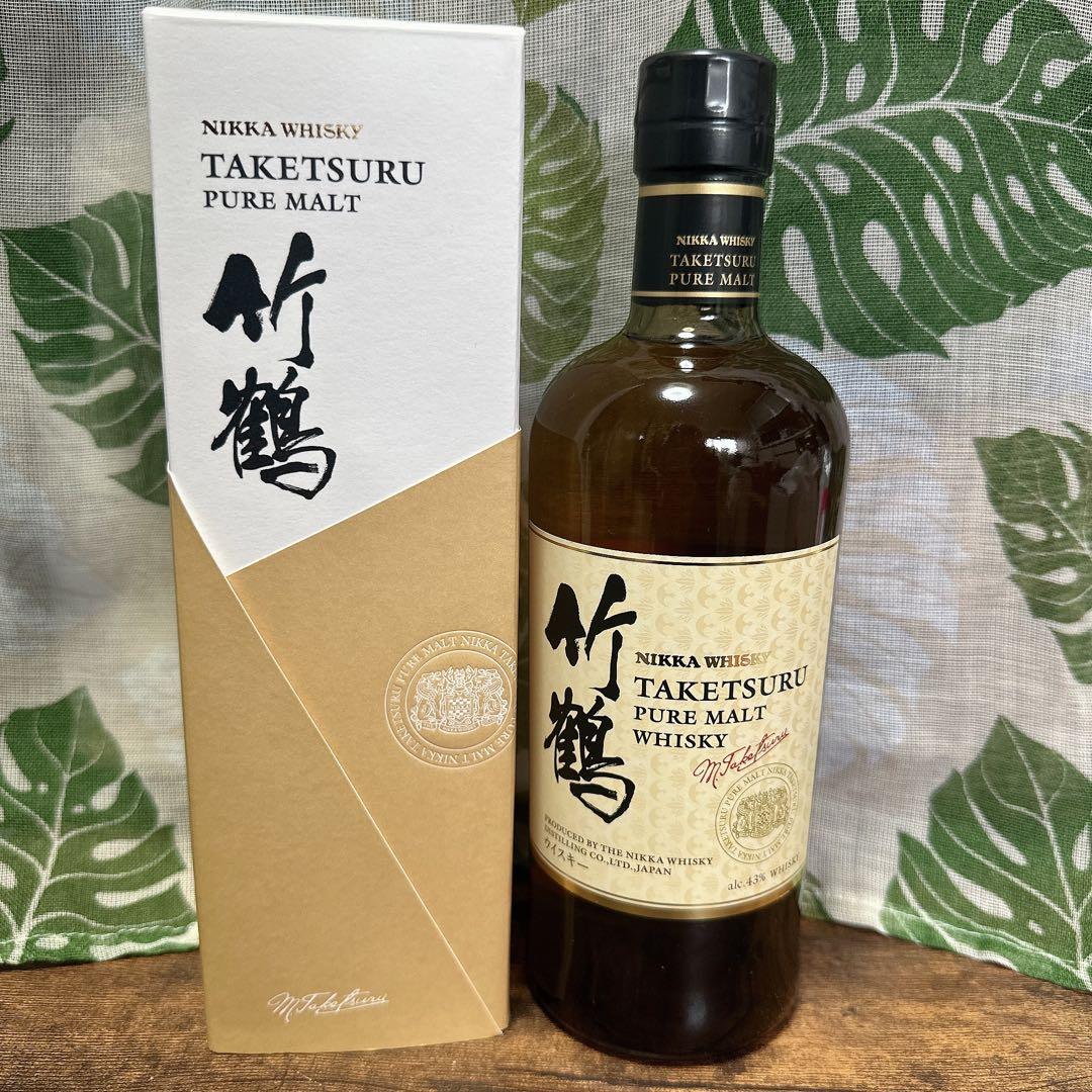 竹鶴 ウイスキー 竹鶴 ピュアモルト【逆輸入品】カートン付き 6本 ニッカ