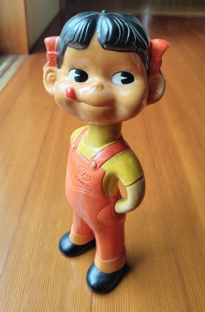 ペコちゃん人形 非売品 レア 【45〜50年前の物です】ペコちゃん首
