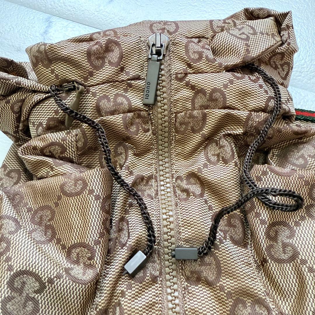 グッチ GG モノグラム ドッグウェア 犬服 小型犬 ナイロン コート