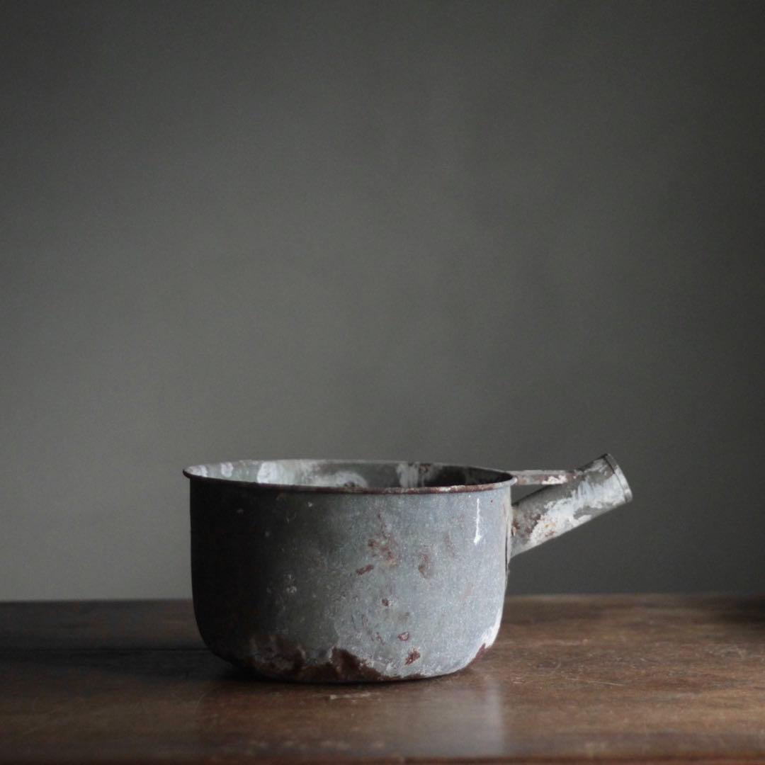 柄のない 柄杓 古道具 アンティーク オブジェ 柄のない 柄杓 古道具 アンティーク オブジェ