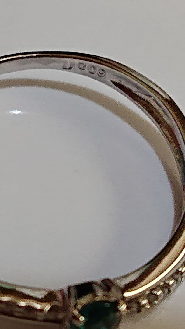 希少石PT900グランディディエライトリング　【ソーティングあり】