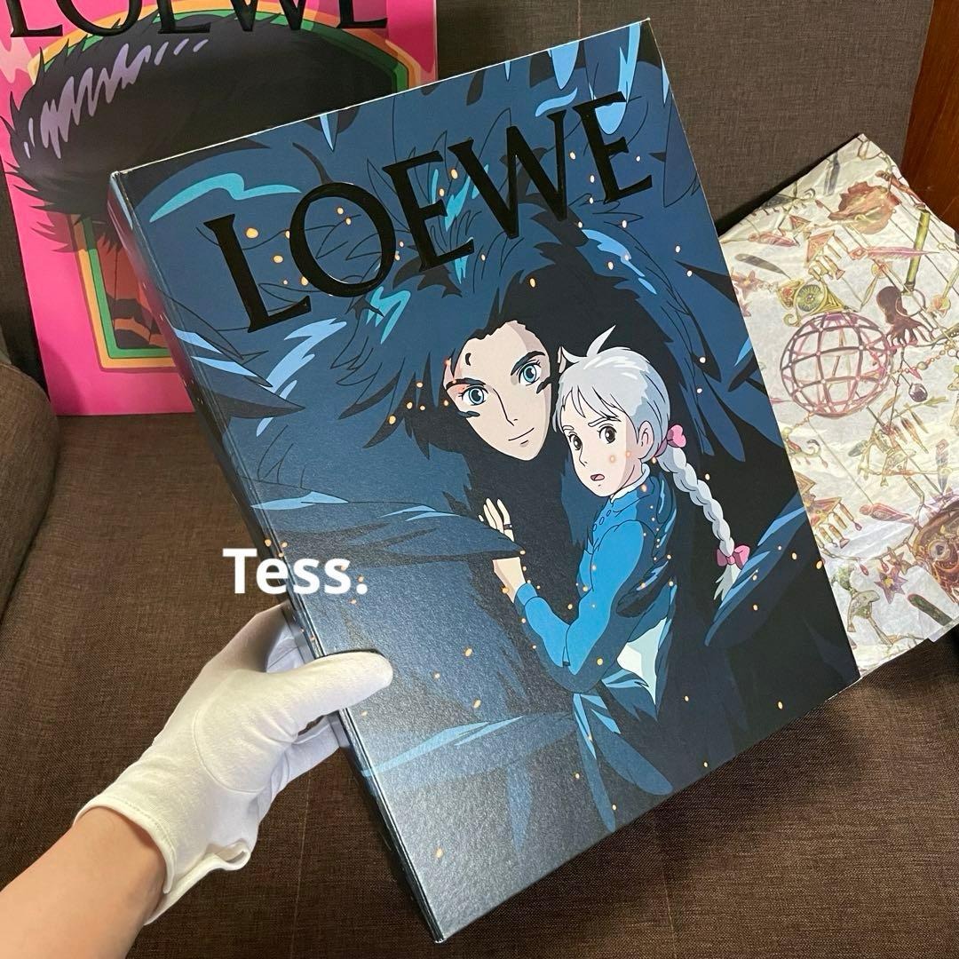 ロエベ×ジブリ コラボ ショッパー3点 小トトロ、千尋、ハウル 2025年