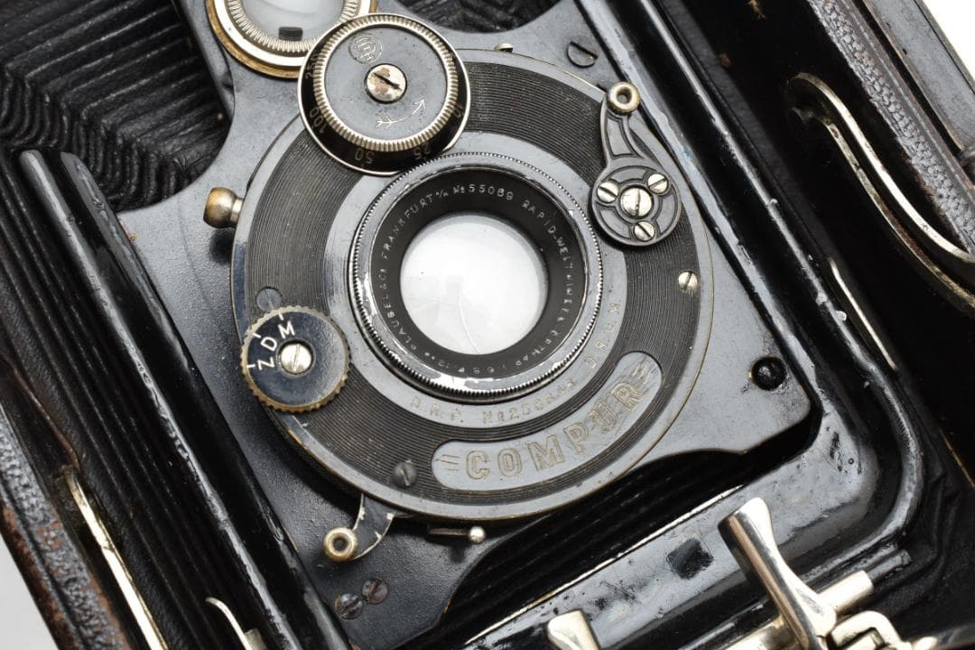 激レア プラウベルレンズ付き】 フォクトレンダー BESSA 蛇腹カメラ