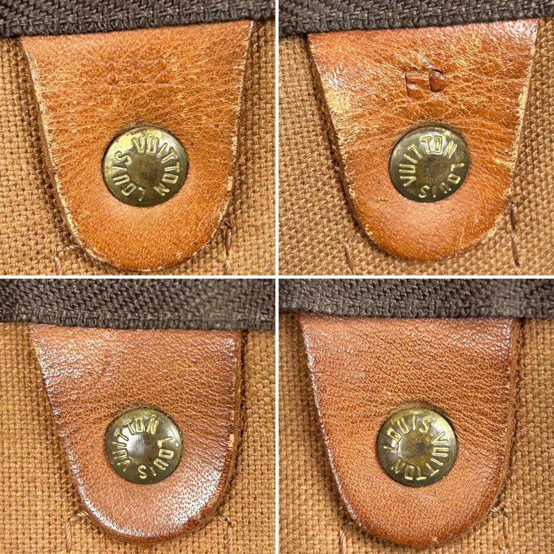 オールド ルイ ヴィトン 80年代 ヴィンテージ キーポル50 モノグラム