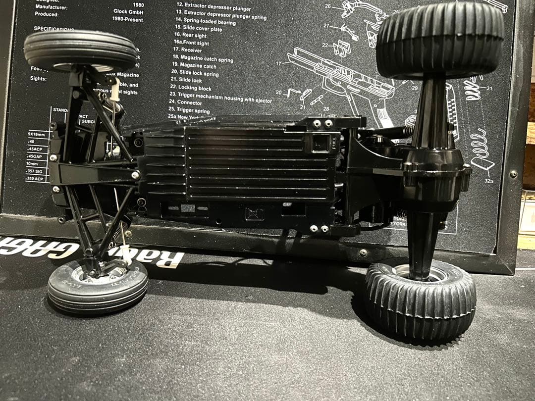 【未走行】タミヤ ワーゲンオフローダー グラホシャーシ改 ESC、サーボ付