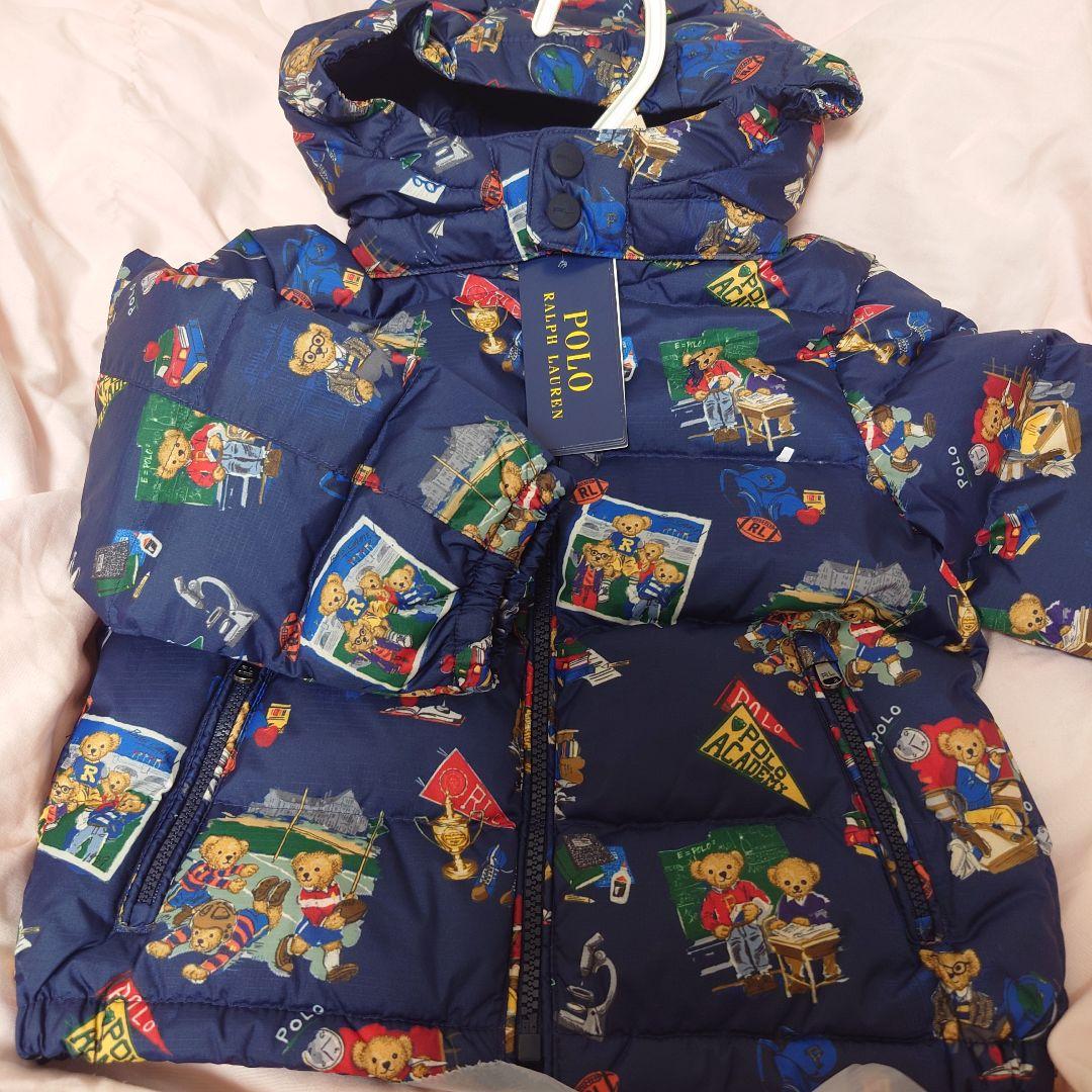 ラルフローレン　ポロベアダウンジャケット　2T95サイズ