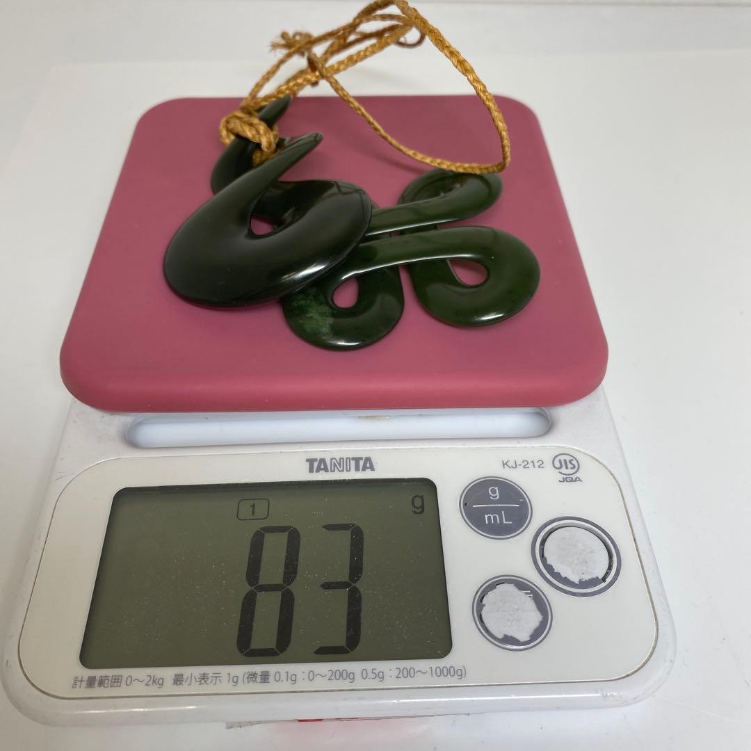 翡翠ネックレス2点 83g 東さ7-0331ア㉝