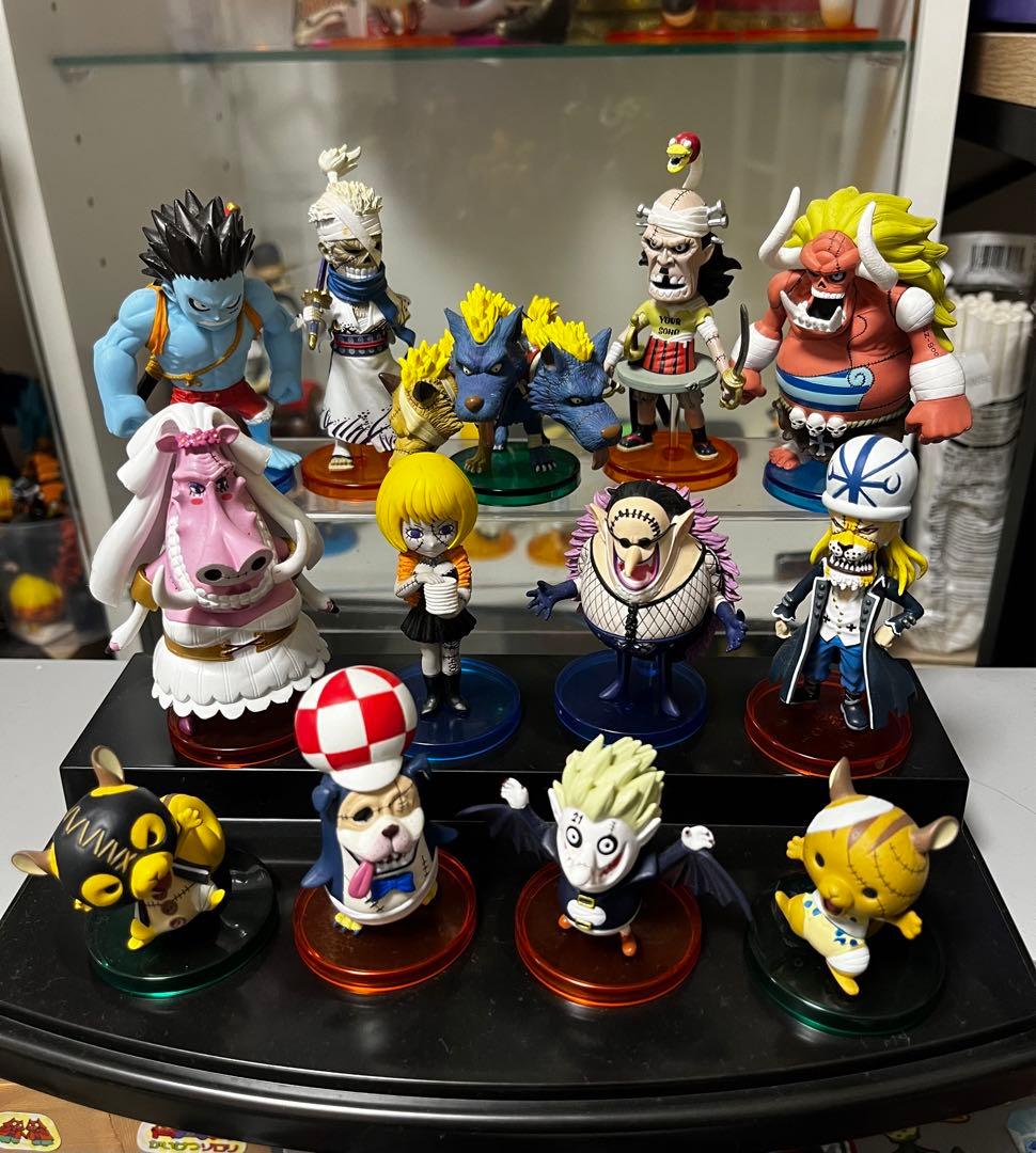 週刊少年ジャンプロゴフィギュア4種 コンプセット ワンピース ヒロアカ