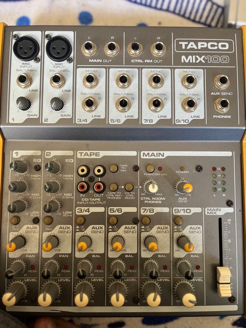 インターフェースミキサーオーディオキャプチャーセット売り