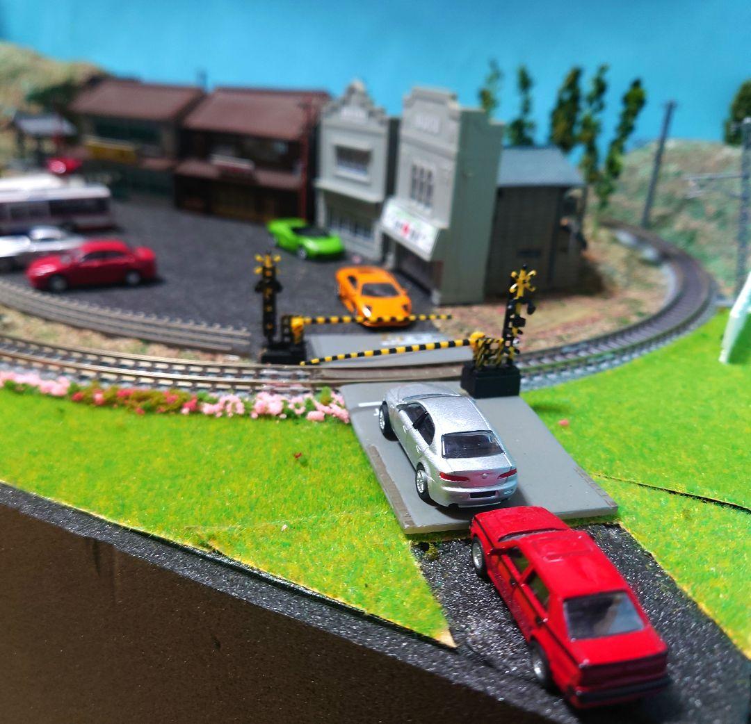 【動作品】鉄道模型ジオラマ完成品『Nゲージ』パワーバック付