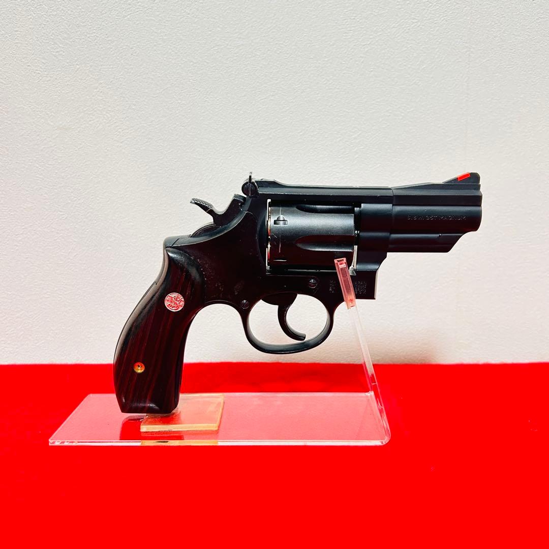 【木製グリップ】タナカ　M19 コンバットマグナム　2.5インチ　ガスガン