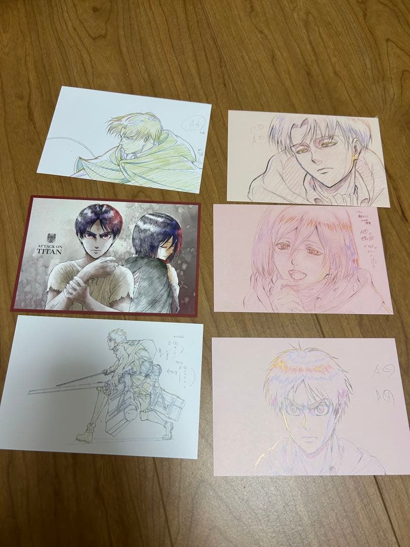 進撃の巨人　ポストカード ヒタキタ！ポストカード | hyappyo Official Shop