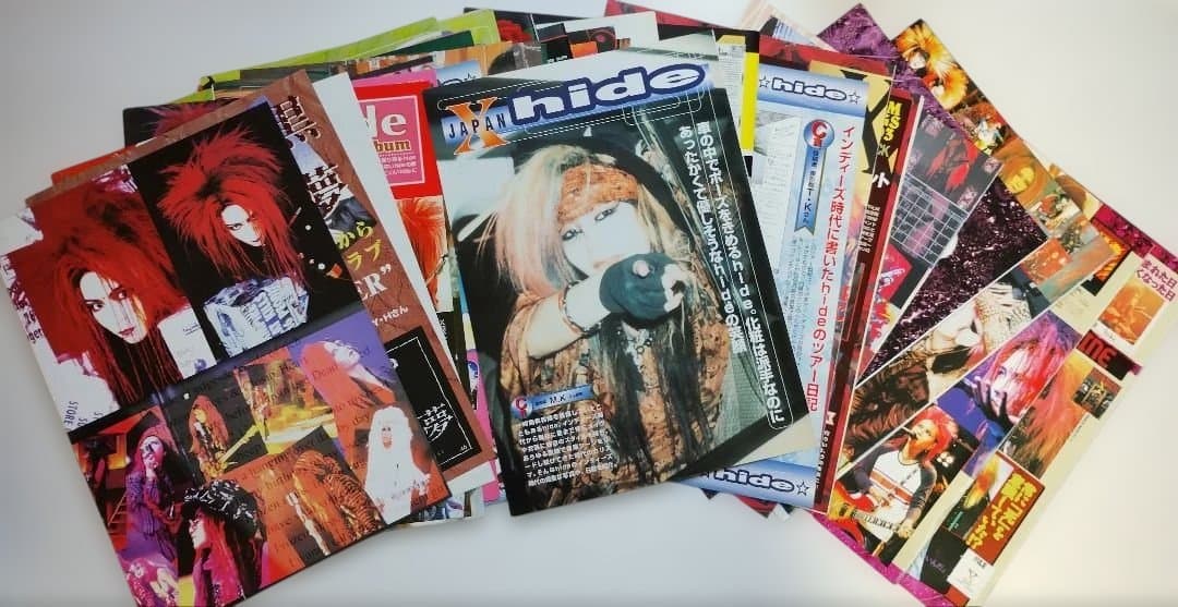 hide 切り抜き 大量 Spread Beaver X JAPAN