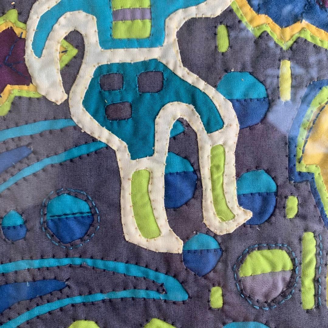 モラ刺繍 パナマ クナ族（額装済み）