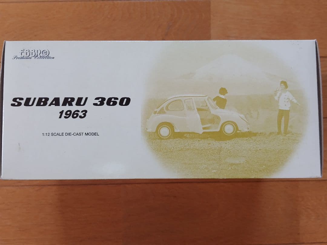 エブロ「SUBARU 360 1963 」1:12