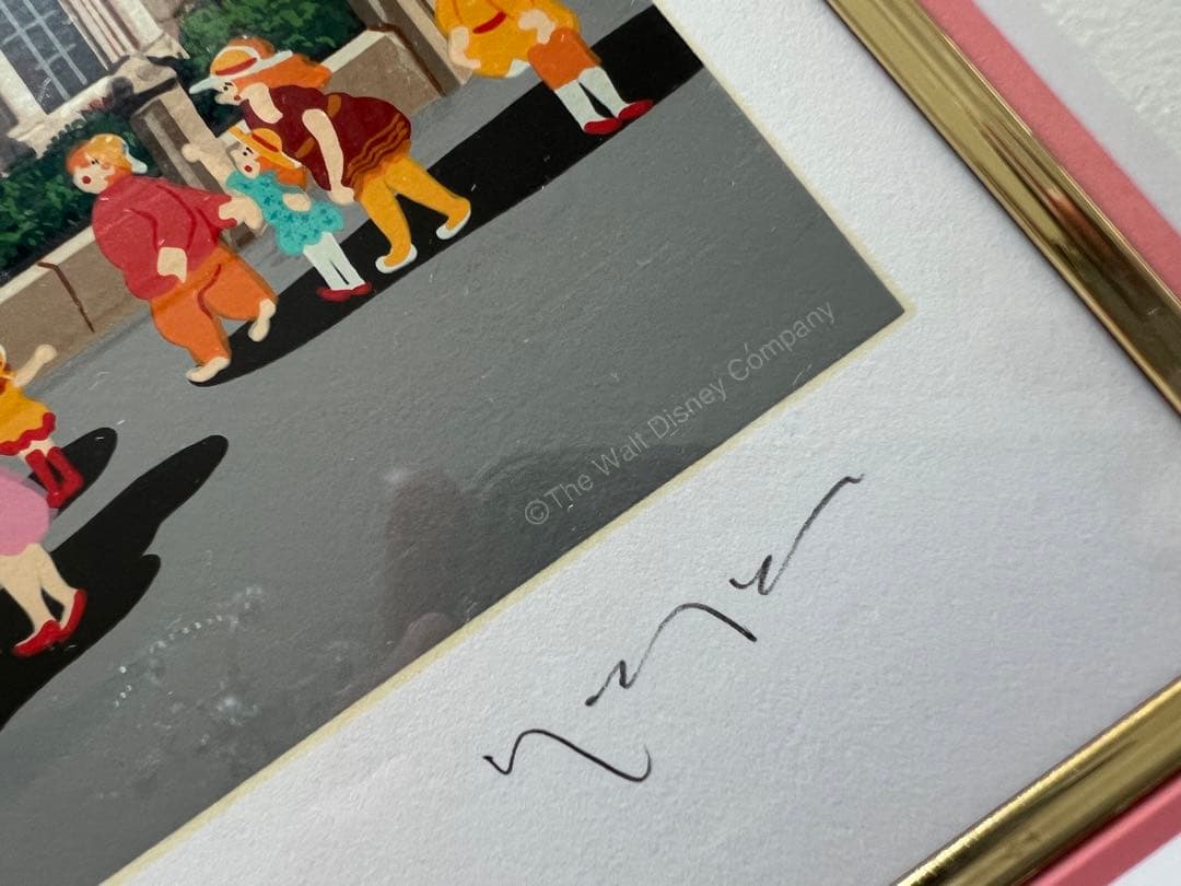 ヒロヤマガタ ディズニー シルクスクリーン「ミッキークラウド」【鑑定