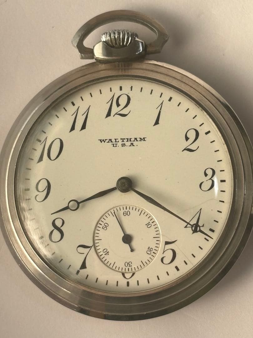 懐中時計 ウォルサム アンティーク ジャンク品 - メルカリ