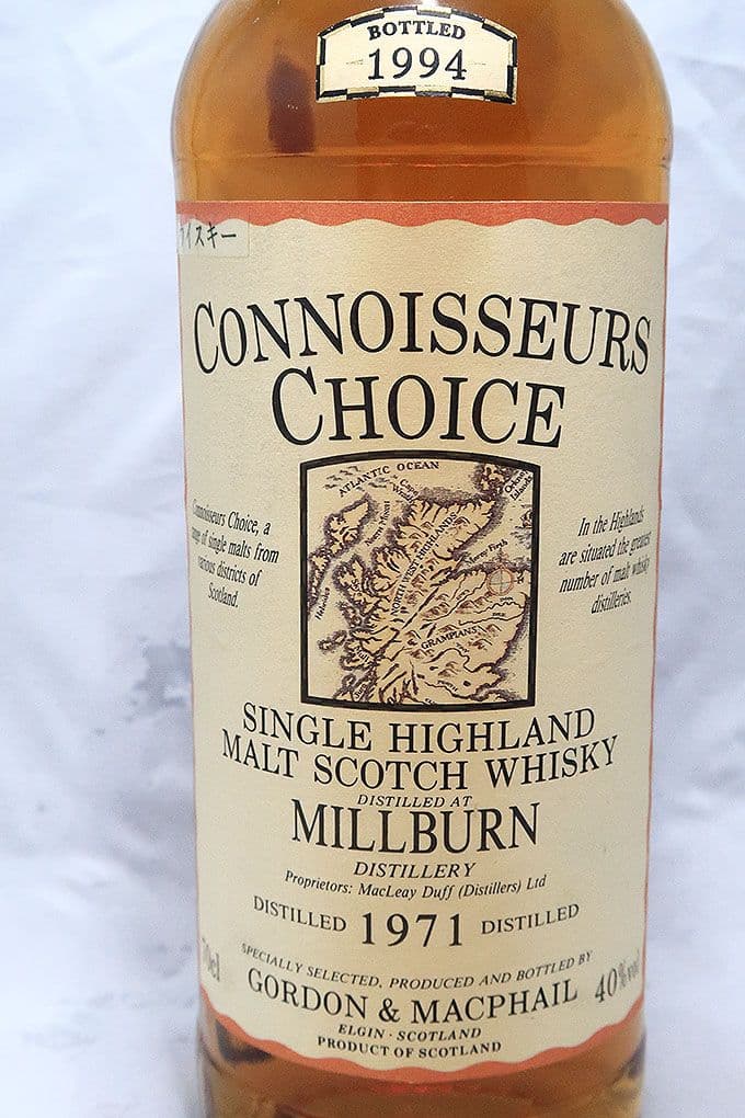 ミルバーン1971 ゴードン＆マクファイル社 コニッサーズチョイス