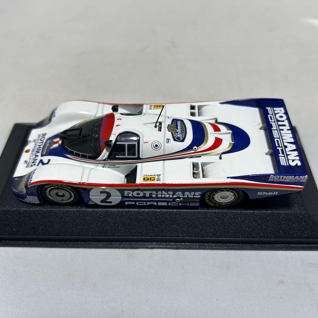 ミニチャンプス 1/43 PORSCHE962C ロスマンズ #2#3二台セット