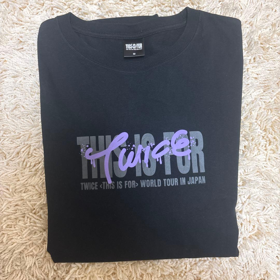 TWICE サナ THIS IS FOR WORLD TOUR Tシャツ - メルカリ