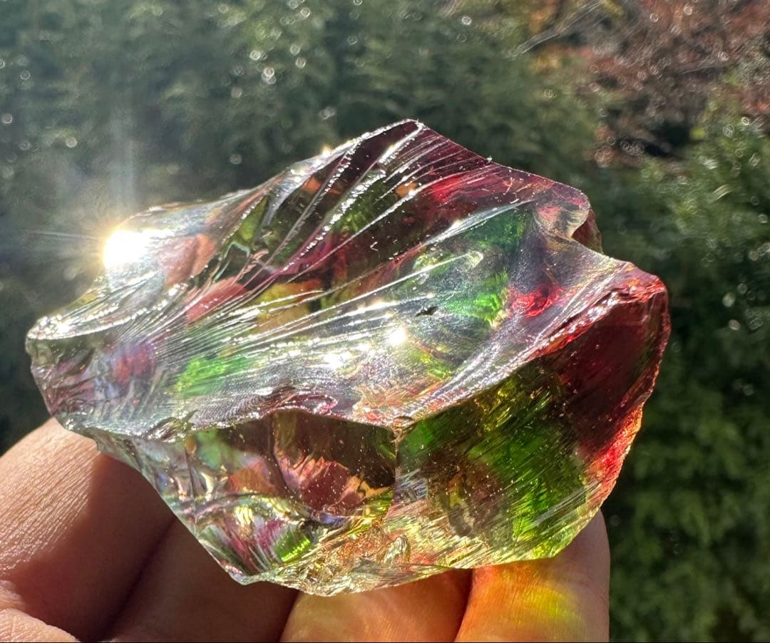 g*r様 1点物レインボーアンダラクリスタル ジャワ島産 マルチカラー