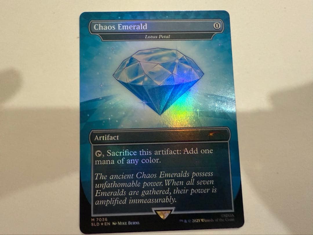 mtg 水蓮の花びら 7036 Chaos Emerald foil